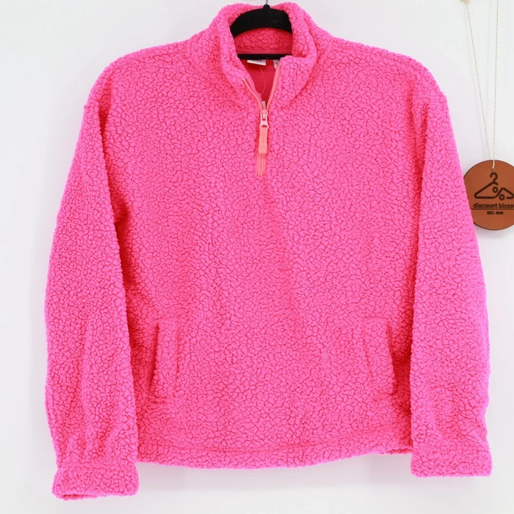 GAP‎ Kids Sherpa Quarter-Zip Sweater